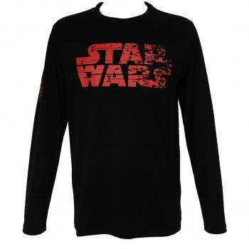 SD Toys Gobernar la Galaxia Chico Star Wars Ep. VIII, Camiseta de Manga Larga para Hombre, Negro, X-Large