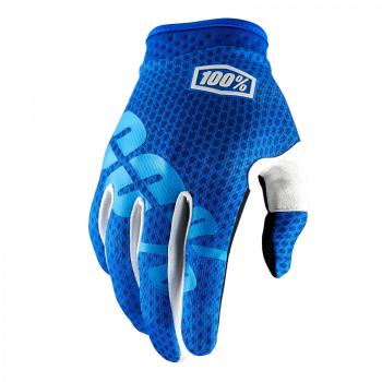 Inconnu 100% iTrack Guante de montaña Unisex, Azul