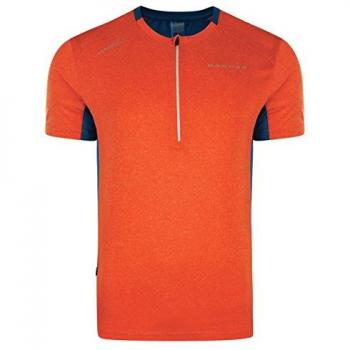 Dare 2b de Hombre de fe de Ciclo Tops, Hombre, Color Pumpkn/Kingf, tamaño Small