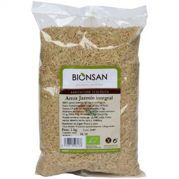 Bionsan Arroz Jazmín Integral Ecológico - 3 Paquetes de 1000 gr - Total: 3000 gr