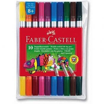 FABER-CASTELL - Rotuladores de doble fibra