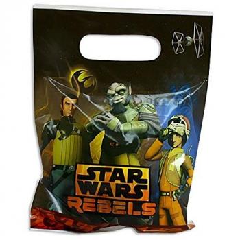 Generique - 6 Bolsas de Fiesta Star Wars Rebels
