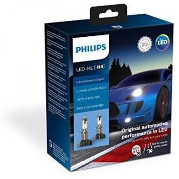 Bombillas LED H4 Philips X-tremeUltinon gen2 - Paquete Doble