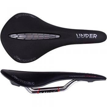 Tioga montaña Undercover Cromo Black sillín de Bicicleta Unisex, Negro