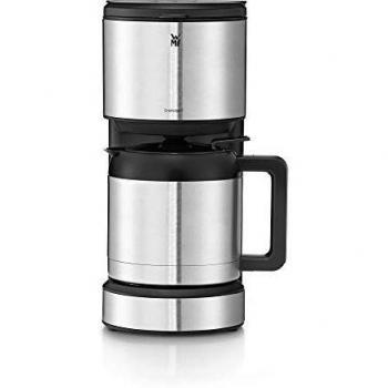 WMF Stelio Aroma Cafetera de 1000 W con jarra térmica de 1 L para 8 tazas e indicador de nivel de agua en el exterior, acabados de acero inoxidable de cromargan mate, antigoteo