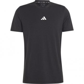Camiseta de fitness adidas essentials d4t para hombre en color negro