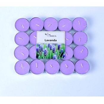 Andrea Collection Velas Lavanda SPA 3 Pack DE 20. 60 Velas aromaticas