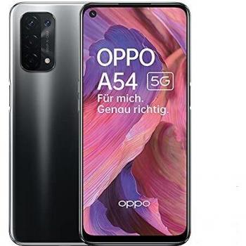OPPO A54 5G - Teléfono Móvil libre, 4GB+64GB, Cámara 48+8+2+2+16 MP, Smartphone Android, Batería 5000mAh, Carga Rápida 18W, Dual SIM - Negro