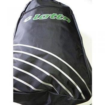 Lotto Vinto Backpack, mochila, Negro, Color blanco, verde, 48,5 x 34 x 16 cm