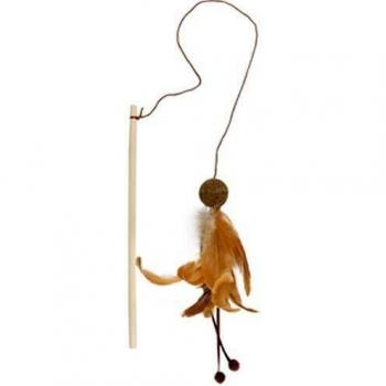Caña para Gatos con Plumas Flamingo Penken