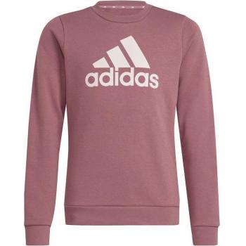 Sudadera Adidas Essentials Big Logo Cotton Niña Rosa