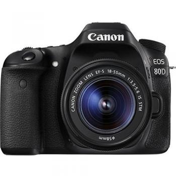 Canon EOS 80D - Cámara réflex digital de 24.2 MP