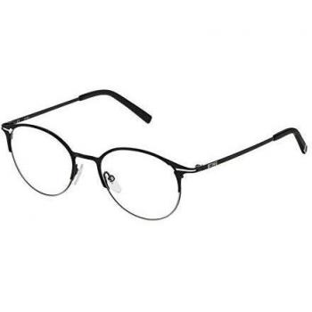 Sting VST063490Q46 Gafas, Semi Matt Black W/Coloured Parts, 49/18/140 Unisex Adulto