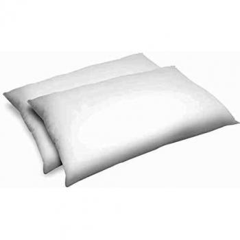 Juego de 2 almohadas Alaska 50x70 cm Mi-Firme Fibra Hueca de Poliéster