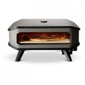 Horno de pizza a gas Cozze 13 con termómetro y piedra para pizza, 5 kW