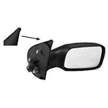 Espejo retrovisor VAN WEZEL 1754814 - Espejo lateral derecho, diseño específico para vehículos, acabado en negro, con ajuste manual, incluye soporte de montaje y cumple con las normativas de seguridad