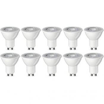 Amazon Basics Bombilla LED Foco GU10, 3W