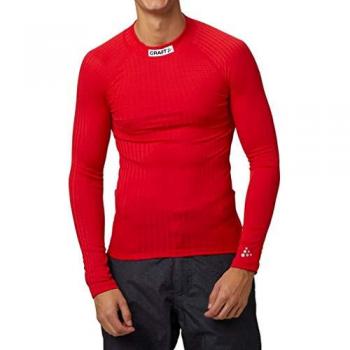 Craft Progress Long Sleeve Compression Shirt Bright Red - XXL