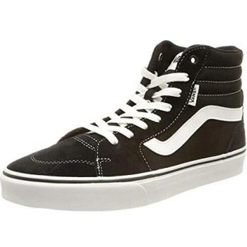 Vans Filmore Hi Black Suede Sneakers for Men - Size 10.5 UK