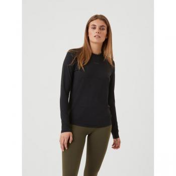 Björn Borg Long Sleeve T-Shirt Women Black Size L