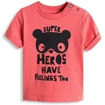ESPRIT Super Heros TS-Camiseta Bebé-Niñas    Rot