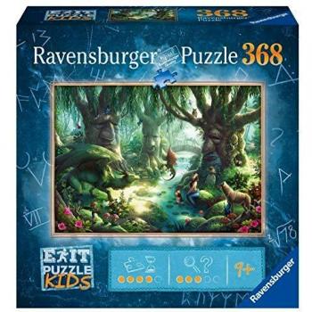 Ravensburger Exit Puzzle Kids The Magical Forest 12955 - Puzzle de Figuras Temático Arte, 368 Piezas, para Niños a Partir de 9 Años, Multicolor