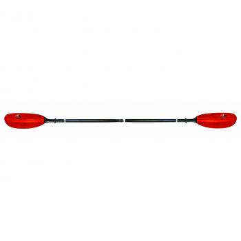Advanced Elements Axis 4-Part Fiberglass Paddle, Unisex Adulto, Rojo, 230 cm