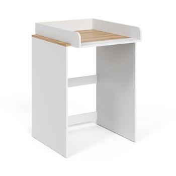 Armario Para Lavadora Viktor, Blanco/Artesano, 68 x 88.2 cm, 2 Piezas con Cambiador y Accesorios