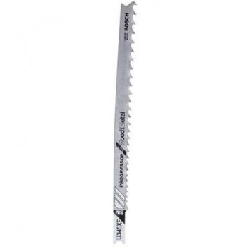 Bosch 2 608 634 277  - Hoja de sierra de calar U 345 XF - Progressor for Wood and Metal
