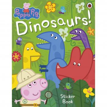 Libro de Pegatinas de Dinosaurios de Peppa Pig