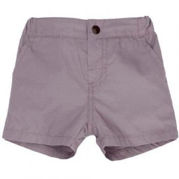 Petit Bateau - Pantalón corto para niño, talla 24 Mois - talla francesa, color Gris