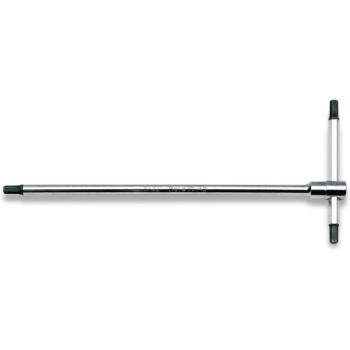 Beta Tools 951 AS T-Handle Hex Key Wrench with Adjustable Handle and 3 Male Hex Ends (7/32)