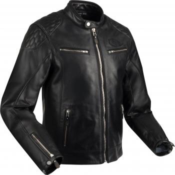 Segura Chaqueta de Moto Mujer Curtis Negra - Chaqueta de cuero para moto, color negro, talla 3XL