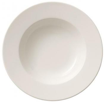 Villeroy & Boch For Me - Plato Hondo, 25 cm, Porcelana Premium, Color Blanco