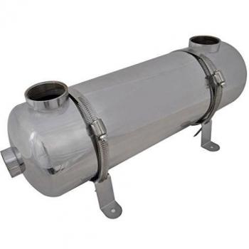 vidaXL Intercambiador Calor Calentador Piscina 60 kW Calefactor Agua Jacuzzi
