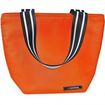 IRIS Tote Bolsa térmica, Tela, Naranja, 30.0x7.0x24.0 cm