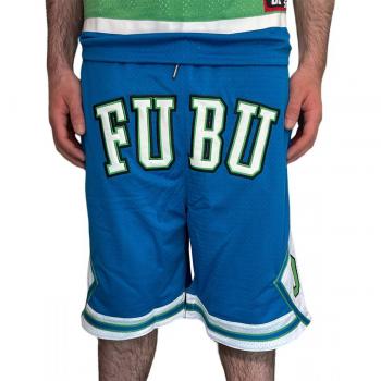 Fubu College Mesh Shorts Blue XL for Men