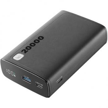 Powerbank Elite 20000 mAh, 20W, Negro