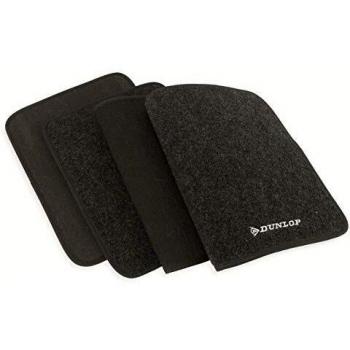SET 4 ALFOMBRILLAS DE COCHE DUNLOP NEGRO