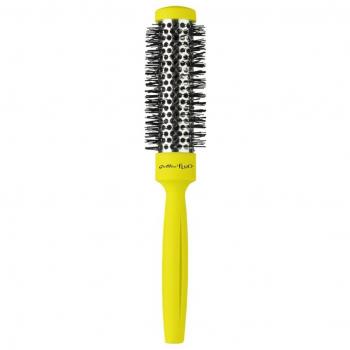Cepillo Térmico Amarillo Fluo 25mm