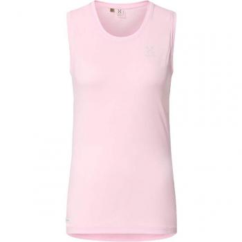 Camiseta sin mangas Haglöfs L.I.M Tempo Trail rosa claro mujer - S