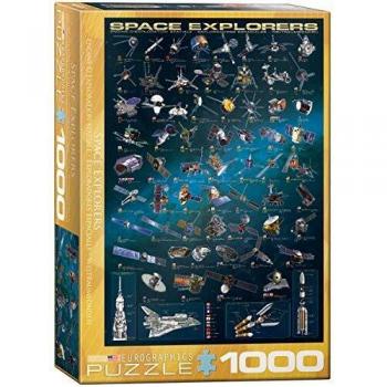 NASA Space Probes Puzzle - 1000 Pieces by Eurographics