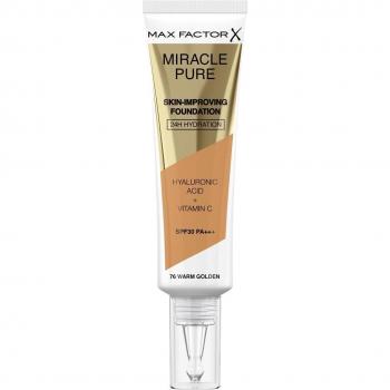 Max Factor Miracle Pure Skin-Improving Foundation SPF 30 76 Warm Golden 30ml