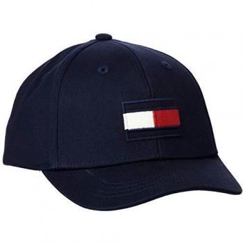 Tommy Hilfiger Big Flag Cap Gorra de béisbol, Azul