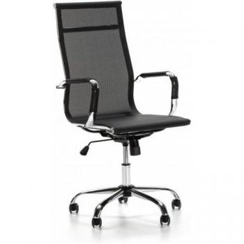 Sillón de Oficina Slim con Ajuste de Altura Milimétrico y Mecanismo Basculante