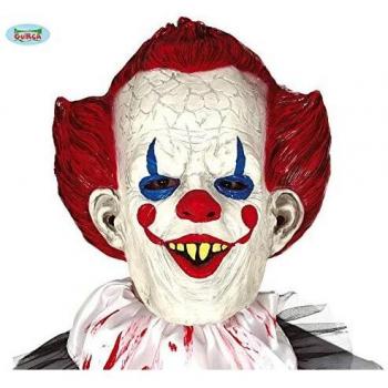 FIESTAS GUIRCA Mascara Payaso SINIESTRO Latex