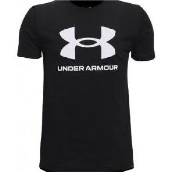 Camiseta Under Armour Sportsyle Graphic manga corta negro blanco mujer - XS