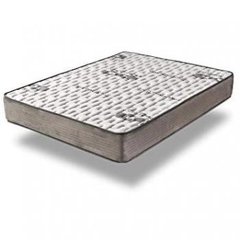 Colchón Viscoelástico Carbono Activo 150x190 cm, Firmeza Alta, Altura 27 cm, Hipoalergénico y Transpirable