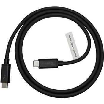 Cable Plugable Thunderbolt 3 a 20 Gbps USB-C