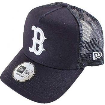 New Era League Essential Trucker Bosred Nvywhi Gorra, Unisex Adulto, Navy, Talla Única